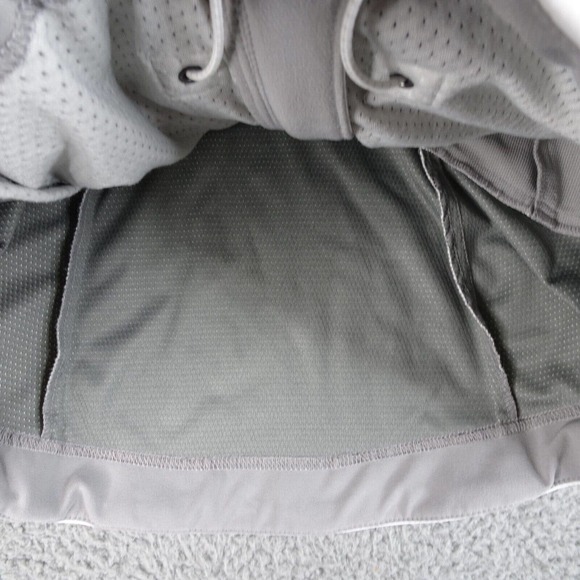 North Face Summit Series Womens Small Fleece White Hooded Full Zip - Picture 5 of 16